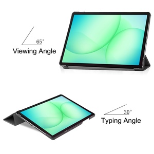Housse de <span class=keywords><strong>tablette</strong></span> antichoc à trois volets avec fonction de veille/réveil automatique intelligente, étui folio léger pour <span class=keywords><strong>Samsung</strong></span> Galaxy Tab A11 Plus - Product Image 5