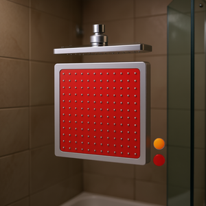 Cabezal de Ducha Cuadrado Modelo 12618 mm 200 Rojo - Product Image 3