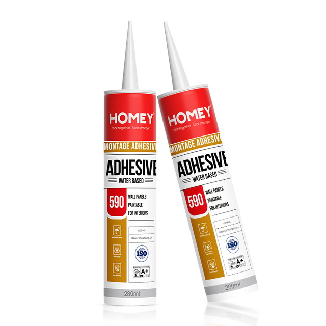 Homey 590 General Purpose Paintable Acrylic Mastic Adhesive Sealant