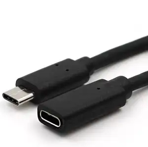 Usb c延长线电缆c型延长线16pin 1米公转母线