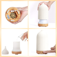 SCENTCARES Céramique Électrique Aroma Diffuseur Portable Huile Essentielle Parfum Diffuseur Machine Humidificadores Aromatizadores Difusor