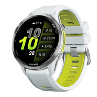 Bracelet de montre sport en silicone bicolore à remplacement rapide de 22 mm pour Garmin Forerunner 970 965 955 945