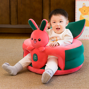 Siège <span class=keywords><strong>de</strong></span> canapé pour bébé, chaise d'apprentissage en peluche, siège <span class=keywords><strong>de</strong></span> <span class=keywords><strong>soutien</strong></span> en forme d'animal <span class=keywords><strong>de</strong></span> dessin animé pour les tout-petits - Product Image 3