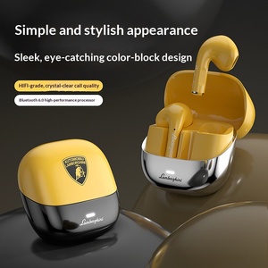 Auriculares inalámbricos TWS Lamborghini premium con cancelación de ruido, auriculares intrauditivos con sonido estéreo de alta calidad para entretenimiento - Product Image 2