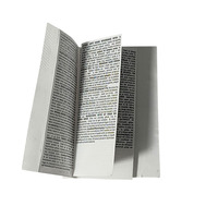 Étiquettes de livrets pliables personnalisées imprimées en superposition pour l'emballage des bouteilles, autocollants d'informations multicouches avec texte multilingue
