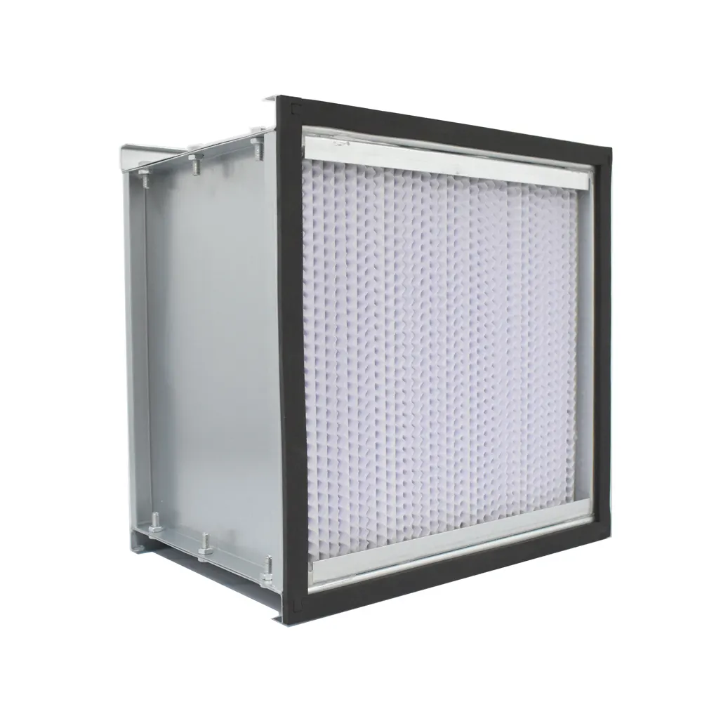 High Flow Laminar Flow hood 0.3 Micron Deep Pleat H13 H14 U15 Hepa Air Filter