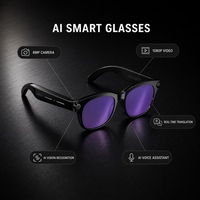 Lunettes Intelligentes IA avec Caméra Vidéo IA, Lunettes IA Intelligentes, Lunettes IA avec IA