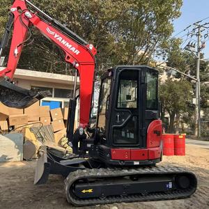 Mini-excavatrices Yanmar d'occasion Vio55 U55 à vendre à bas prix, 6 tonnes de qualité supérieure, excavatrices Kubota YANMAR - Product Image 3