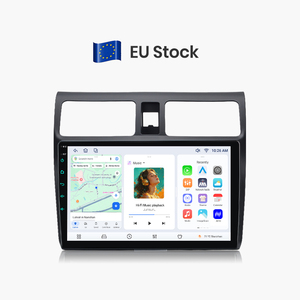วิทยุติดรถยนต์ Junsun ระบบไร้สาย Android Bluetooth CarPlay สำหรับรถยนต์ Suzuki Swift ปี 2003-2010 พร้อมระบบนำทาง GPS และเครื่องเล่นมัลติมีเดีย - Product Image 1