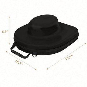 Chinese Factory Customized Protective Eva Large Capacity Cowboy Travel Fedora <b>Hats</b> Bag <b>Box</b> Case Backpack - Product Image 1