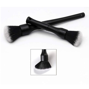Brosse de nettoyage intérieur de voiture à poils doux, ensemble de brosses de lavage et de détaillage pour voiture - Product Image 3