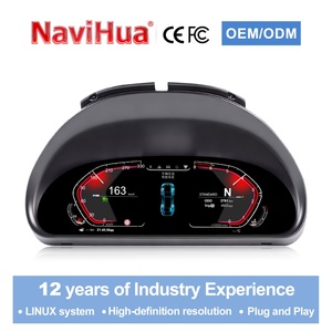 Compteur de vitesse Navihua Auto Meter Carplay, écran LCD, tableau de bord virtuel, compteur de vitesse pour BMW X5 E53 E39 1999-2006 - Product Image 1