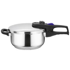 Olla a presión Elo Praktika Plus XL de acero inoxidable con tapa y asa para una cocción rápida - Product Image 1