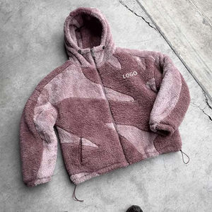 Unisex Pullover Hoodie Warm Fleece <b>Fabric</b> Perfect for Streetwear and Casual Comfort <b>Sherpa</b> Fleece 100% Cotton men's hoodies - Product Image 3