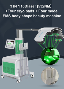 Machine de Clinique Amincissante Professionnelle Laser Froid 10D <span class=keywords><strong>Vert</strong></span> Émeraude 532nm et 635nm <span class=keywords><strong>pour</strong></span> la Perte de Poids et le Remodelage Corporel (Max Lipo Master) - Product Image 2