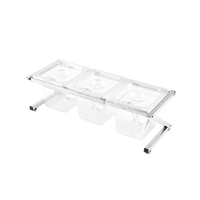 Moderne BEILAIFEI Model 5 PC Plastic Bar Accessoires Set Anti-Slip Herbruikbaar Wasbaar Voorraad Fruit Salade Station Drinkgerei