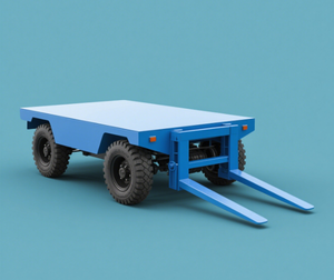 รถเข็นแบนแบตเตอรี่สำหรับงานหนัก | การออกแบบที่ทนทานและใช้งานได้ยาวนานเหมาะสำหรับการขายส่งแบบข้ามพรมแดน - Product Image 2