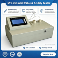 Analizador Automático de Valor de Ácido en Aceite SYD-264, Cumple con las Normas GB/T 264 y GB/T 258