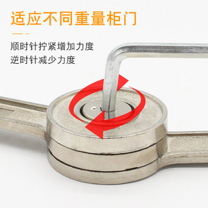 Support de porte de placard à vérin hydraulique avec mécanisme d'arrêt multi-angle, accessoire de quincaillerie de cuisine, Suzhou Science Popularization - Product Image 5
