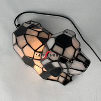Lampe de table/bureau en mosaïque rétro européenne style verre teinté, soudée à la main, personnalisée, vente en gros directe usine chinoise Sensmuel