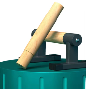 Parallettes en bois pour callisthénie, équipement de fitness, barres de pompes, ensembles de pompes pour la gymnastique à domicile - Product Image 5