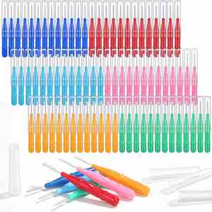 Cepillo Interdental Ortodóntico de Marca Privada al por Mayor, Palillo de Dientes de Nylon Dupont con Mango de Plástico PP, Reutilizable y Antibacteriano para Adultos - Product Image 1