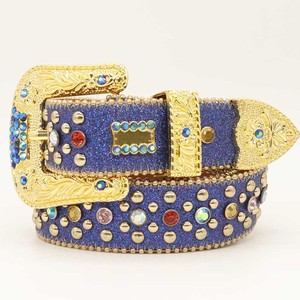 Cinture da donna o <span class=keywords><strong>uomo</strong></span> strass strass <span class=keywords><strong>cintura</strong></span> strass Bb Simon cinture - Product Image 6