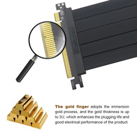 Cable Adaptador PCIE 3.0 X 16 de Alta Calidad, Compatible con Tarjetas Gráficas de Computadora, Cable de Extensión X8