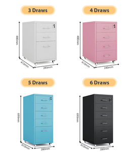 Hot bán hiện đại năm ngăn kéo thép tủ quần áo cho phòng ngủ & phòng khách nhà máy bán buôn - Product Image 5