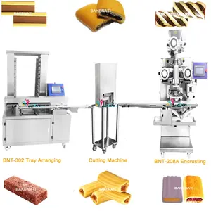 BNT-208A Factory Direct Supply Protein Bar Making Machine Small Automatic Dates Bar Machine