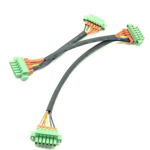 5.08mmピンフェニックス型コネクタグリーンPCBスクリュー端子ブロックポール4ピン30cm PVCケーブルアセンブリ自動車用 - Product Image 4