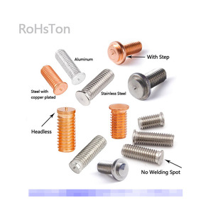 Gb10432 gb10433 iso13918 נירוסטה פליז ריתוך הברגה נקודה ריתוך נירוסטה נקודה ריתוך מוט נירוסטה - Product Image 1