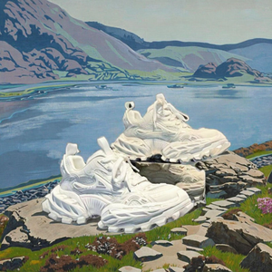 Chaussures Chunky Respirantes Antidérapantes en PVC, Style Décontracté à Plateforme, Tendance Mode, Lacets en Caoutchouc, pour Hommes et Femmes - Product Image 2