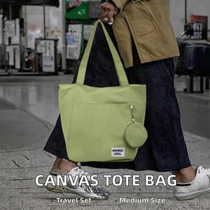 Sac fourre-tout léger pour femmes, personnalisable avec logo, fermeture éclair, décontracté, à porter à la main ou à l'épaule, couleur unie, vente en gros OEM - Product Image 2