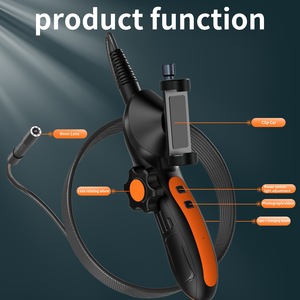 Nouvelle caméra d'inspection vidéo endoscopique articulée F180 WiFi 1080P avec objectif double caméra <span class=keywords><strong>8mm</strong></span> et câble souple ou dur - Product Image 4