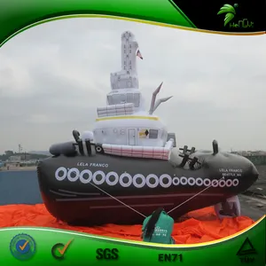 Gigante Gonfiabile Submarine Modello Aria Parade Elio Gonfiabile Pubblicità Palloncino Palloncino Gonfiabile Barca