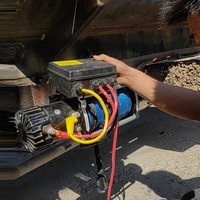 Treuil électrique 24V avec embrayage Treuil 12V 2000lb à 12000lbs avec treuils polyvalents à corde synthétique