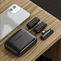 Microphone sans fil Lavalier professionnel portable, autonomie de 5 à 6 heures, rechargeable pour iPhone J13, léger, pour utilisation vocale