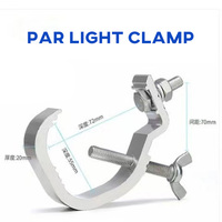 Projecteur PAR de scène DJS, tête mobile, petit, léger, compact, moins de 1 kg, blanc soyeux, sûr pour le gaming