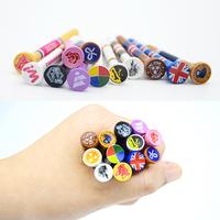 Vente en gros de tees de golf personnalisés en bois et bambou de 83 mm, durables, couleur unie, pour la pratique du golf