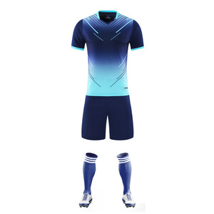 ชุดกีฬาฟุตบอลสำหรับเด็กและผู้ใหญ่ชุดเสื้อเจอร์ซีย์ชุดฟุตบอลชุดเต็มตัวดีไซน์ใหม่ออกแบบได้ตามต้องการ - Product Image 5
