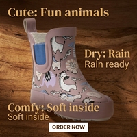 Bottes de pluie Chelsea pour enfants à imprimé licorne de dessin animé, imperméables avec côtés élastiques, idéales pour les tout-petits par temps de pluie - Grande Vente