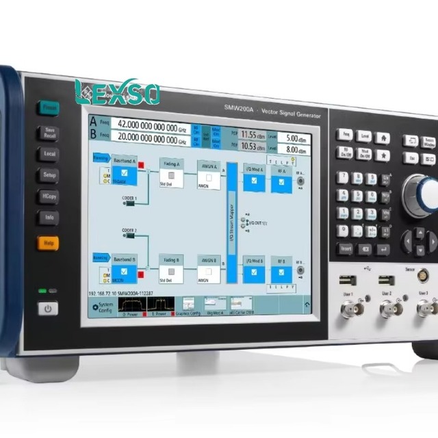 R&S SMW200A Vector signal Generator the Fine Art of signal Generation 100 kHz to 67GHz xgeqpt