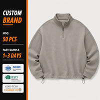Pull-over Homme en Coton et Polyester Tricoté (80% Coton, 20% Polyester) – Sans Capuche – Idéal pour le Baseball, le Football, la Gymnastique – Collection Boutique