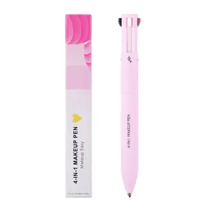 Vielseitiger Touch Up 4-in-1 Make-up Mehrfarbiger Augenbrauen stift Eyeliner Highlight Lip Liner 4 In One Makeup Pen