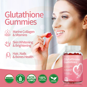 Gummies OEM L-Glutathion, Collagène Marin et Vitamines – Complément Éclaircissant <span class=keywords><strong>pour</strong></span> <span class=keywords><strong>la</strong></span> <span class=keywords><strong>Peau</strong></span> – Gélules de Collagène et L-Glutathion - Product Image 3