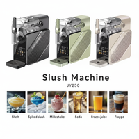 Machine à jus congelé professionnelle de qualité supérieure 200W 110V 2,5L rose haute performance pour restaurant, bar, slush, milkshake