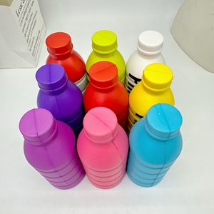 ของเล่นบีบคลายเครียดสีรุ้ง รูปทรงขวด ของเล่นบีบสควิชชี่ ของเล่นบีบเสริมพัฒนาการทางประสาทสัมผัส สำหรับเด็กและผู้ใหญ่ ของขวัญ - Product Image 3