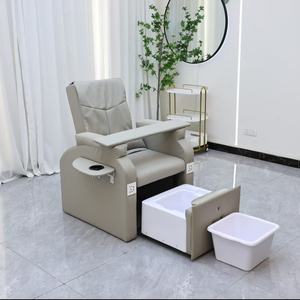 Sillón de Pedicura sin Tuberías con Tazón y Masaje, Equipo de Spa para Uñas, Silla Reclinable para Pedicura con Lavabo - Product Image 2