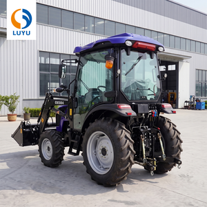 Tracteurs agricoles LUYU 504-854 HP avec cabine climatisée, boîte de vitesses 4x4, moteur YTO, chargeur frontal - Product Image 1
